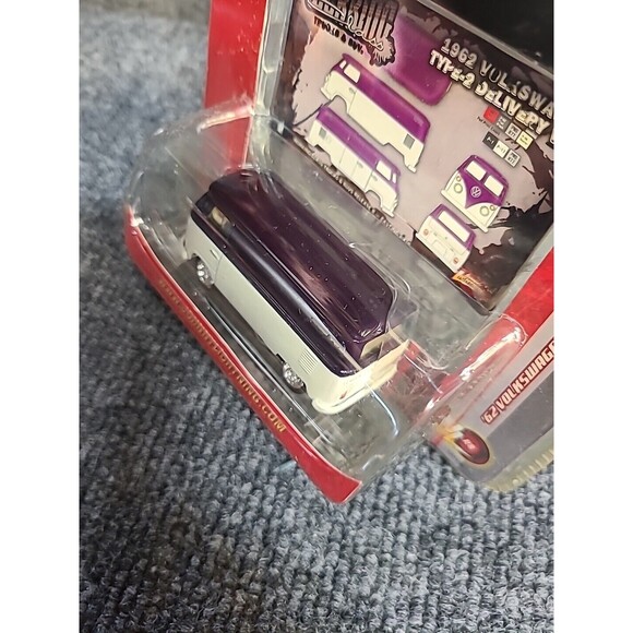 Vtg Johnny Lightning Volkswagen 1962 Type 2 Delivery Van Working Class Limited - Picture 3 of 5